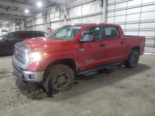 5TFDY5F12LX922725 - 2020 TOYOTA TUNDRA CREWMAX SR5 RED photo 1