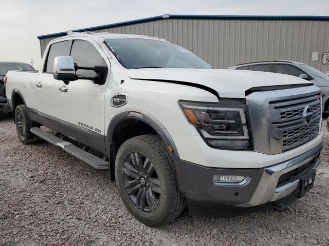 1N6AA1FB6MN510083 - 2021 NISSAN TITAN XD SV WHITE photo 4