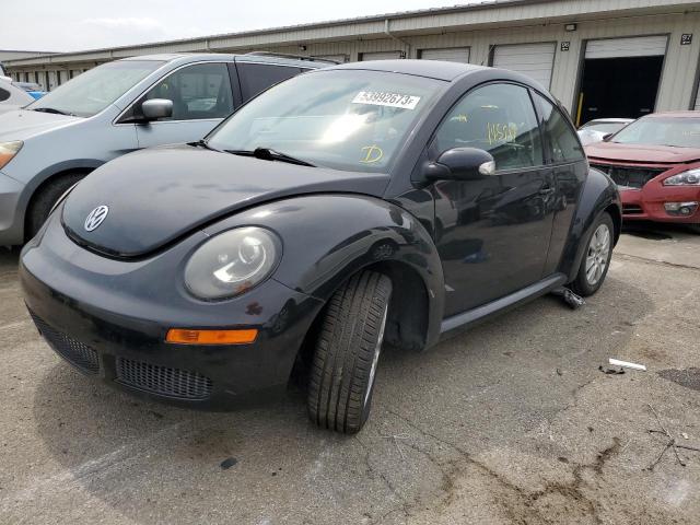 3VWPW31C79M507167 - 2009 VOLKSWAGEN NEW BEETLE S BLACK photo 1