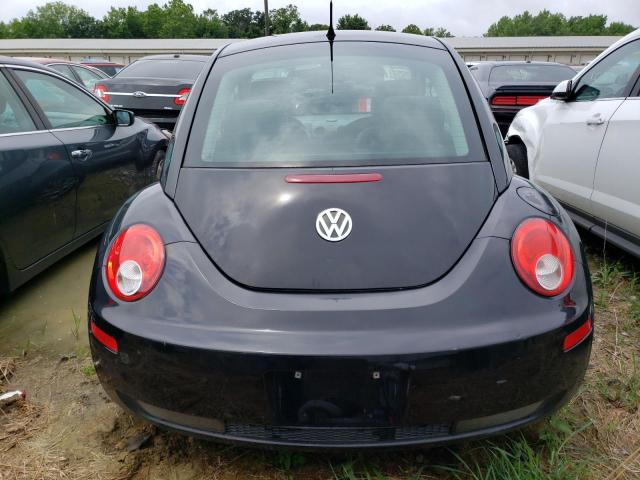 3VWPW31C79M507167 - 2009 VOLKSWAGEN NEW BEETLE S BLACK photo 6