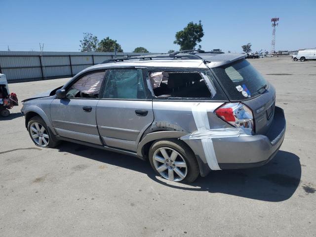 4S4BP61C887359661 - 2008 SUBARU OUTBACK 2.5I SILVER photo 2