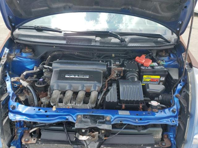 JHMGD38687S014318 - 2007 HONDA FIT S Blau Foto 11