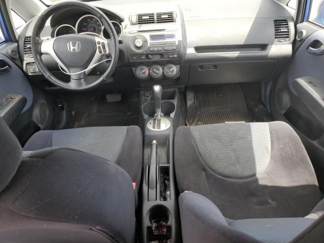 JHMGD38687S014318 - 2007 HONDA FIT S Blau Foto 8