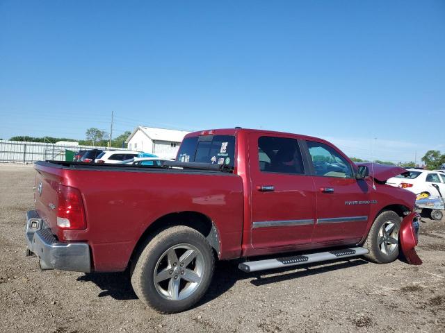 1D7RV1CT9BS557667 - 2011 DODGE RAM 1500 MAROON photo 3