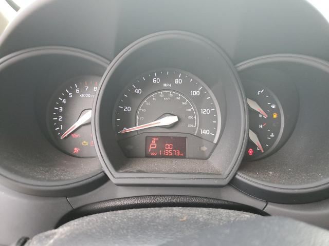 KNADM5A33F6515962 - 2015 KIA RIO LX WHITE photo 9