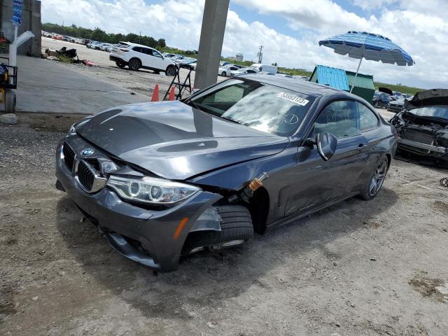WBA3R5C55GK373313 - 2016 BMW 435 XI GRAY photo 1