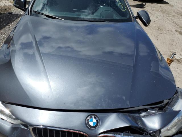 WBA3R5C55GK373313 - 2016 BMW 435 XI GRAY photo 11