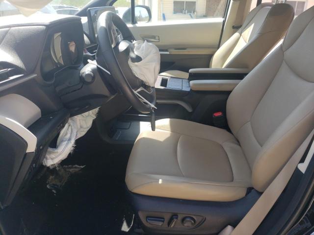 5TDYSKFC2PS083903 - 2023 TOYOTA SIENNA XLE BLACK photo 7