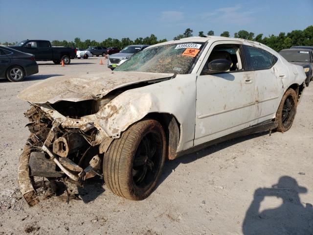 2B3CA4CT8AH205622 - 2010 DODGE CHARGER WHITE photo 1