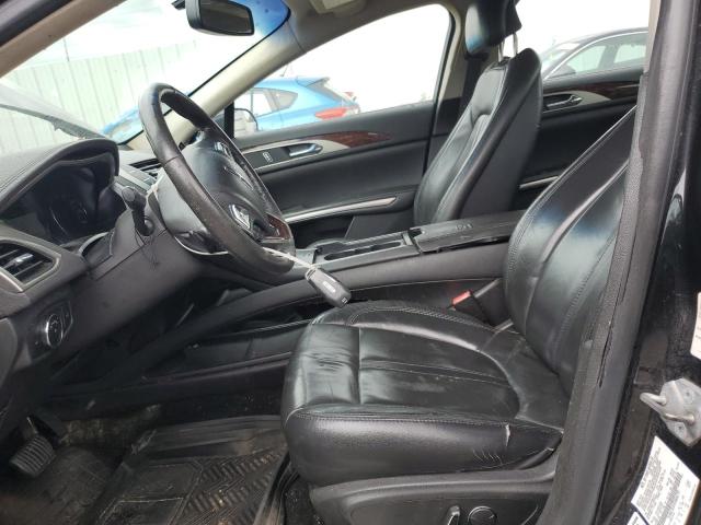 3LN6L2GK4ER806771 - 2014 LINCOLN MKZ BLACK photo 7
