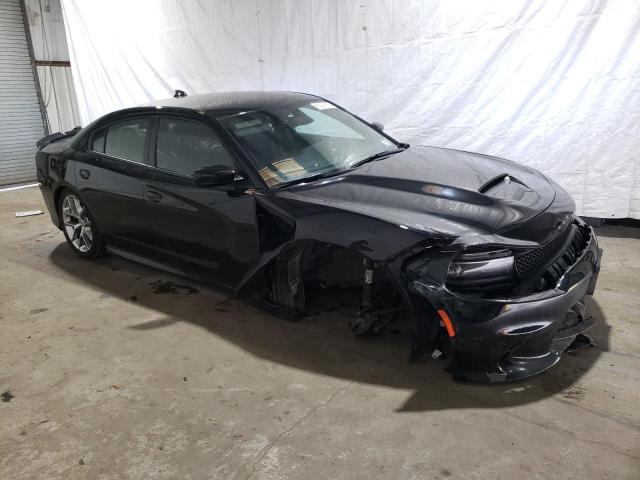 2C3CDXHG6NH166056 - 2022 DODGE CHARGER GT BLACK photo 4