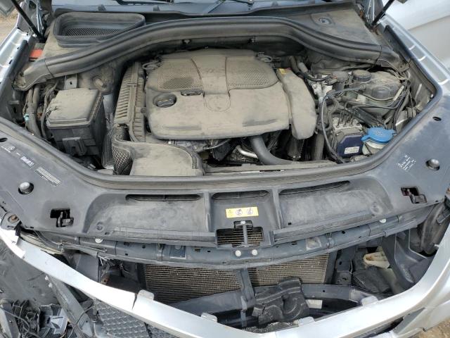 4JGDA5HB2CA028149 - 2012 MERCEDES-BENZ ML 350 4MATIC SILVER photo 12