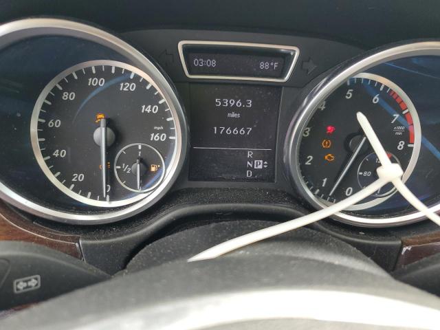 4JGDA5HB2CA028149 - 2012 MERCEDES-BENZ ML 350 4MATIC SILVER photo 9