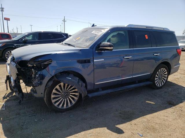 5LMJJ2LT2JEL18721 - 2018 LINCOLN NAVIGATOR RESERVE BLUE photo 1