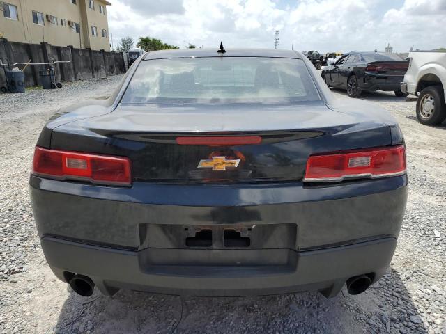 2G1FD1E36F9124207 - 2015 CHEVROLET CAMARO LT BLACK photo 6