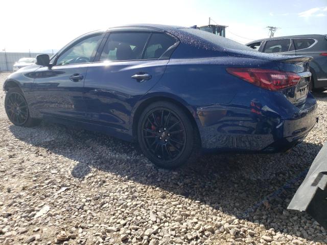 JN1FV7AR5KM830134 - 2019 INFINITI Q50 RED SPORT 400 BLUE photo 2