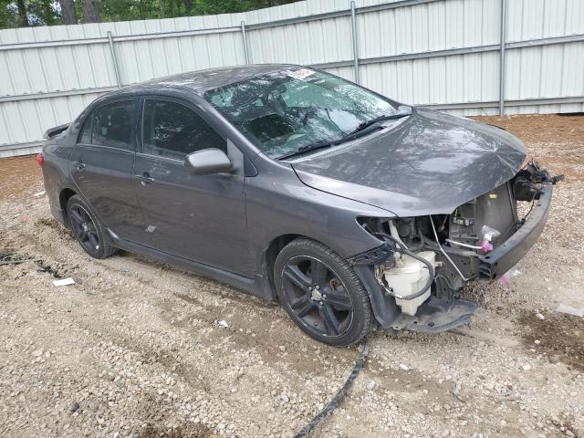 5YFBU4EE6DP126416 - 2013 TOYOTA COROALLA BASE GRAY photo 4