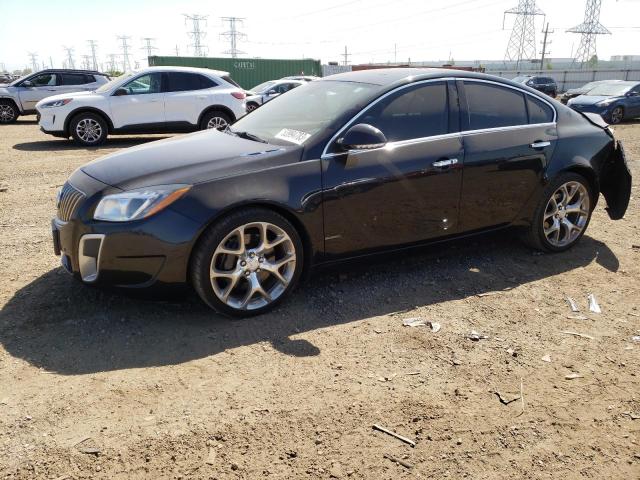 2G4GV5GV6C9163708 - 2012 BUICK REGAL GS BLACK photo 1