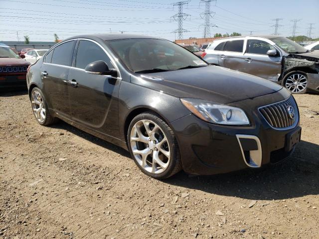 2G4GV5GV6C9163708 - 2012 BUICK REGAL GS BLACK photo 4