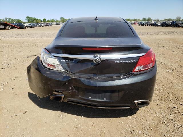 2G4GV5GV6C9163708 - 2012 BUICK REGAL GS BLACK photo 6