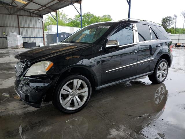 4JGBB8GB5AA612811 - 2010 MERCEDES-BENZ ML 350 4MATIC BLACK photo 1