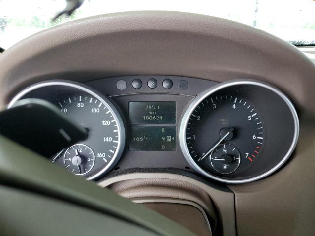 4JGBB8GB5AA612811 - 2010 MERCEDES-BENZ ML 350 4MATIC BLACK photo 9