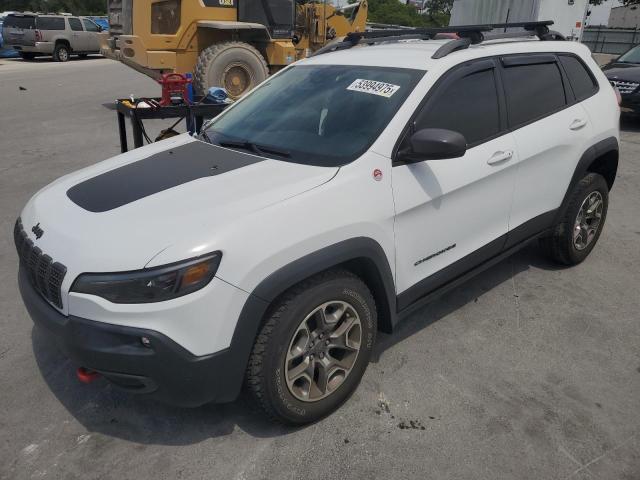 1C4PJMBX4MD243371 - 2021 JEEP CHEROKEE TRAILHAWK WHITE photo 1