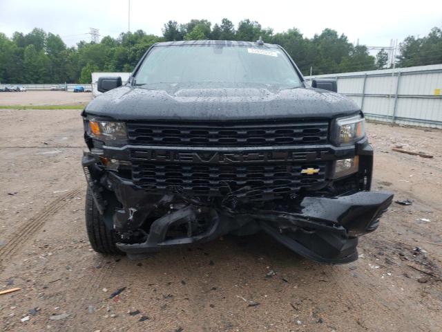 1GCPYBEH3MZ172235 - 2021 CHEVROLET SILVERADO K1500 CUSTOM BLACK photo 5