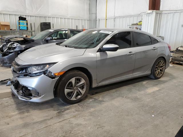 19XFC2F64KE027060 - 2019 HONDA CIVIC LX SILVER photo 1