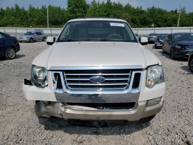 1FMEU6EE5AUA91984 - 2010 FORD EXPLORER EDDIE BAUER WHITE photo 5