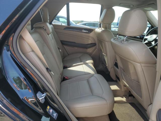 4JGDA5HB4CA096145 - 2012 MERCEDES-BENZ ML 350 4MATIC BLACK photo 10