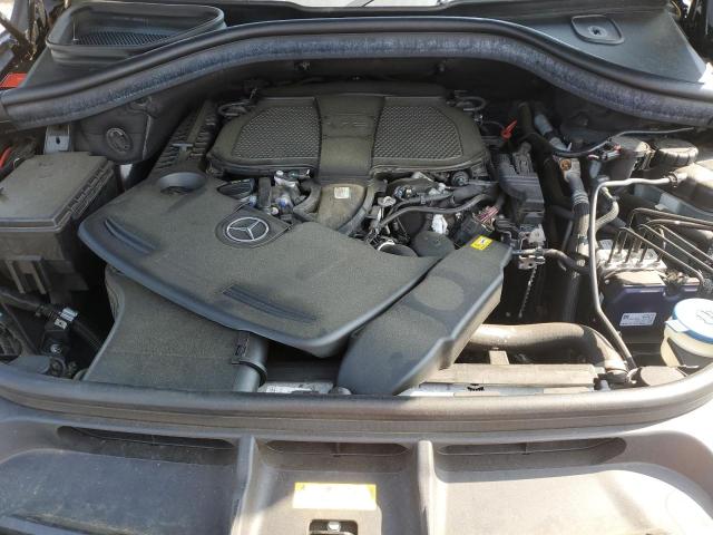 4JGDA5HB4CA096145 - 2012 MERCEDES-BENZ ML 350 4MATIC BLACK photo 11