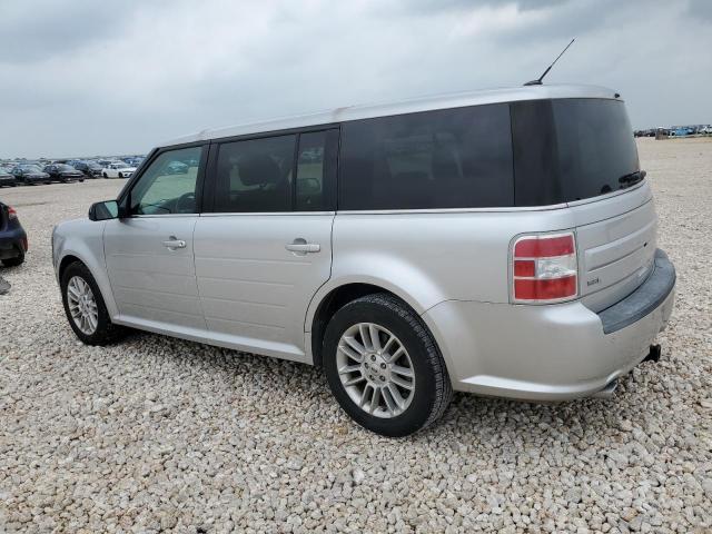 2FMGK5C80DBD29028 - 2013 FORD FLEX SEL SILVER photo 2