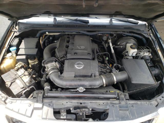 5N1AR18U85C715097 - 2005 NISSAN PATHFINDER LE BLACK photo 12