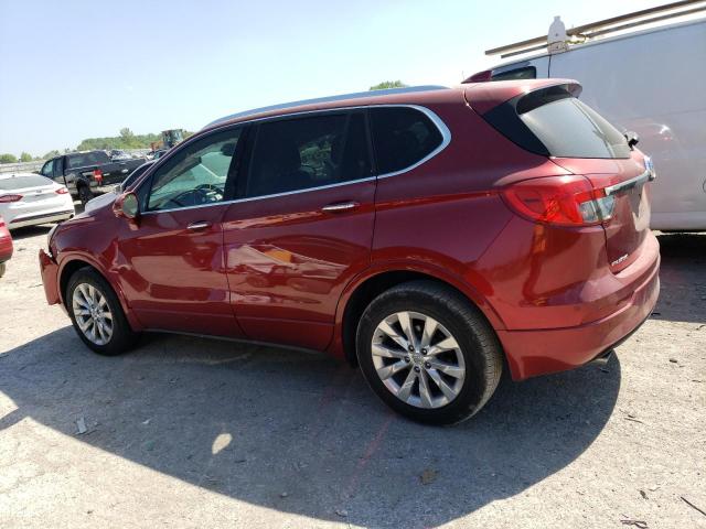 LRBFXBSA6HD004046 - 2017 BUICK ENVISION ESSENCE RED photo 2