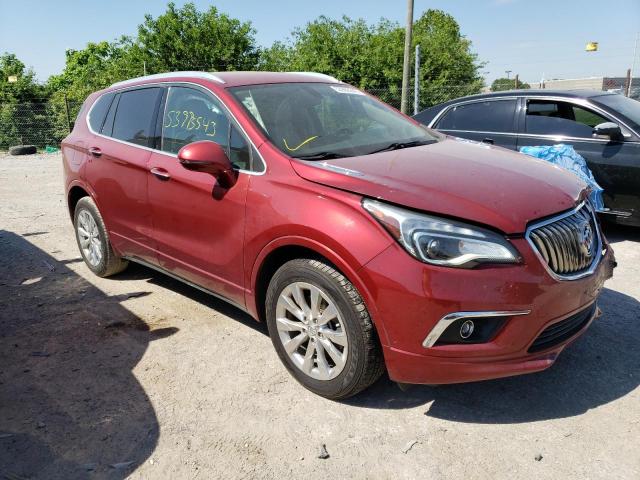 LRBFXBSA6HD004046 - 2017 BUICK ENVISION ESSENCE RED photo 4