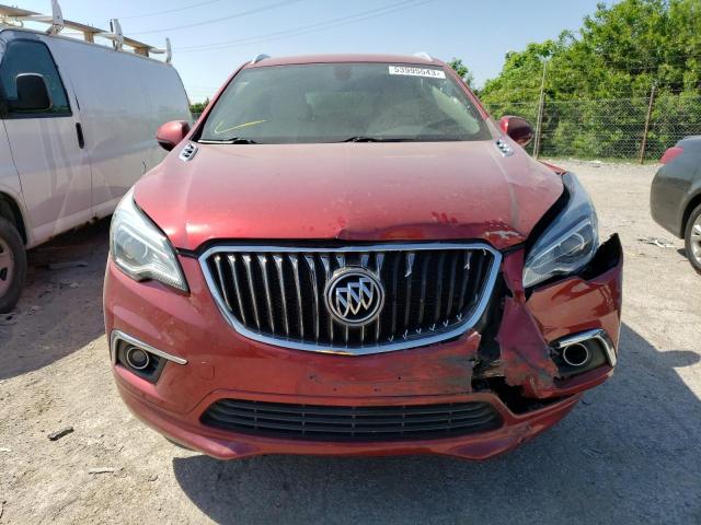 LRBFXBSA6HD004046 - 2017 BUICK ENVISION ESSENCE Կարմիր լուսանկար 5