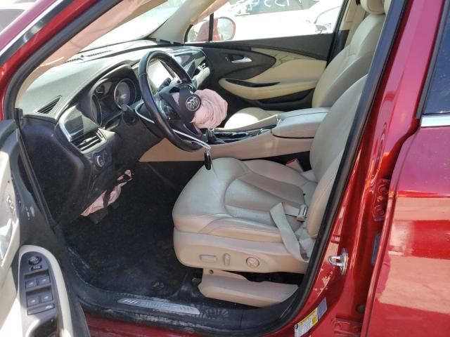 LRBFXBSA6HD004046 - 2017 BUICK ENVISION ESSENCE Կարմիր լուսանկար 7