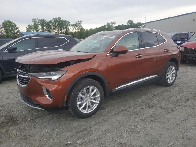 LRBAZLR41MD105564 - 2021 BUICK ENVISION PREFERRED Qəhvəyi foto 1