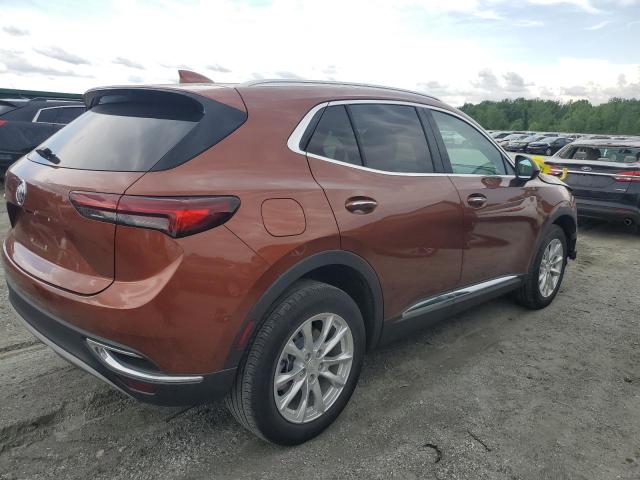 LRBAZLR41MD105564 - 2021 BUICK ENVISION PREFERRED Qəhvəyi foto 3