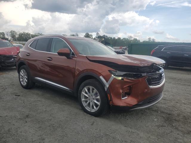 LRBAZLR41MD105564 - 2021 BUICK ENVISION PREFERRED Qəhvəyi foto 4