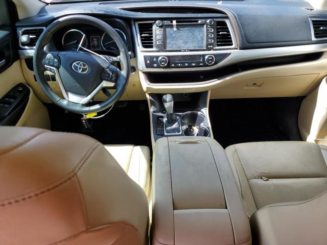 5TDKKRFHXFS081700 - 2015 TOYOTA HIGHLANDER XLE Bordo foto 8