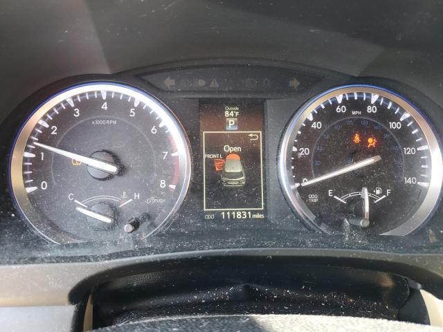 5TDKKRFHXFS081700 - 2015 TOYOTA HIGHLANDER XLE Bordo foto 9