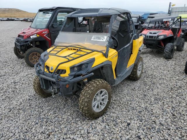 3JBKKCP17BJ002965 - 2011 CAN-AM COMMANDER 1000 XT YELLOW photo 2