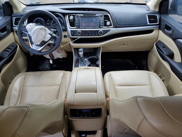 5TDJKRFH0GS277075 - 2016 TOYOTA HIGHLANDER XLE BLACK photo 8