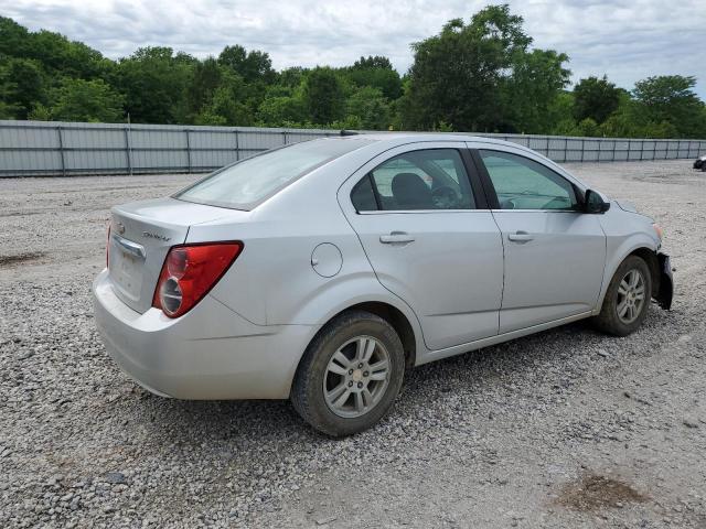 1G1JC5SH2E4216629 - 2014 CHEVROLET SONIC LT SILVER photo 3