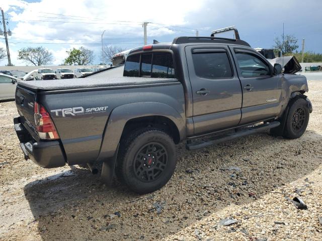 5TFJU4GN0EX051482 - 2014 TOYOTA TACOMA DOUBLE CAB PRERUNNER CHARCOAL photo 3