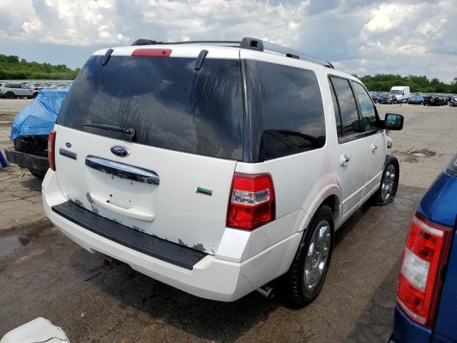 1FMJU2A54EEF41721 - 2014 FORD EXPEDITION LIMITED WHITE photo 3
