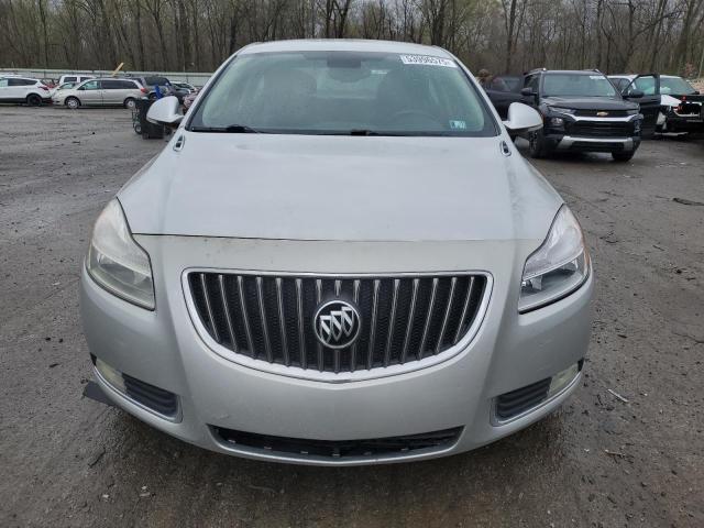 2G4GR5EK3C9125799 - 2012 BUICK REGAL SILVER photo 5