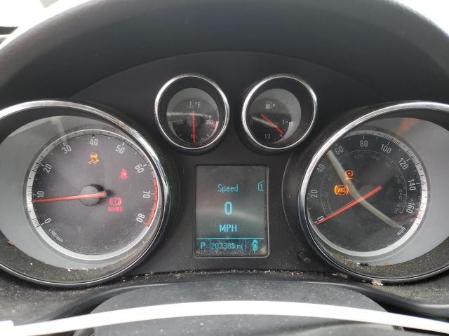 2G4GR5EK3C9125799 - 2012 BUICK REGAL SILVER photo 9